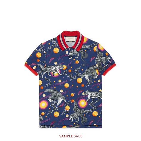 gucci space animals polo|Gucci Polo Shirts for Men .